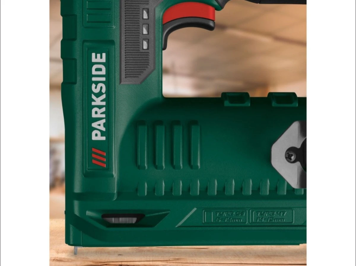 PARKSIDE® Accu-nietpistool Met Koffer 12V Zonder Accu En Lader - Tacker - Incl. 400 Nieten (10 Mm) En 100 Spijkers (15 Mm) 8 PARKSIDE® Accu-nietpistool Met Koffer 12V Zonder Accu En Lader - Tacker - Incl. 400 Nieten (10 Mm) En 100 Spijkers (15 Mm) - Afbeelding 6