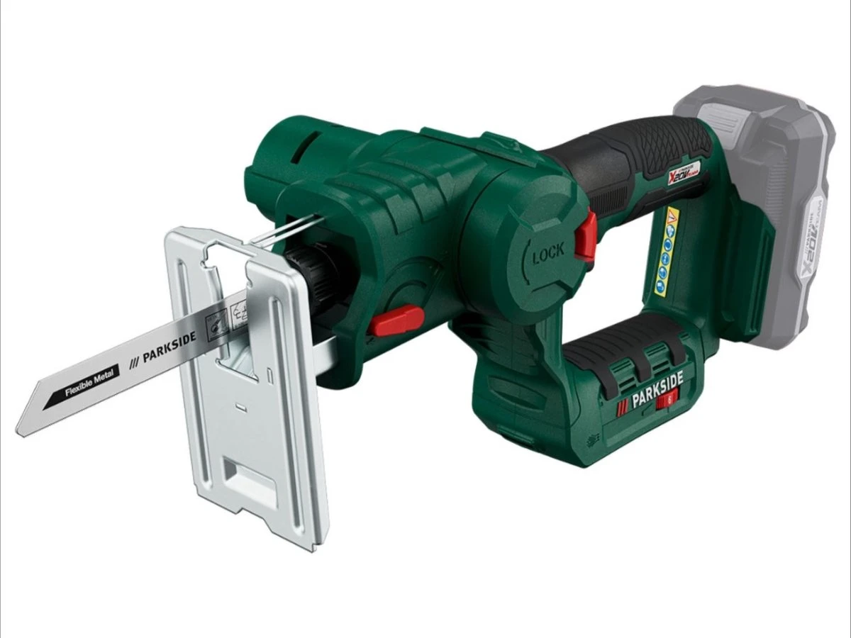 PARKSIDE® Combiapparaat Accu- Decoupeerzaag / Reciprozaag 20V Zonder Accu En Lader - 2-in-1-apparaat: Precieze Zaaggeleidingen En Flexibel Zagen Met Verstelbare Zaagkop 3 PARKSIDE® Combiapparaat Accu- Decoupeerzaag / Reciprozaag 20V Zonder Accu En Lader - 2-in-1-apparaat: Precieze Zaaggeleidingen En Flexibel Zagen Met Verstelbare Zaagkop