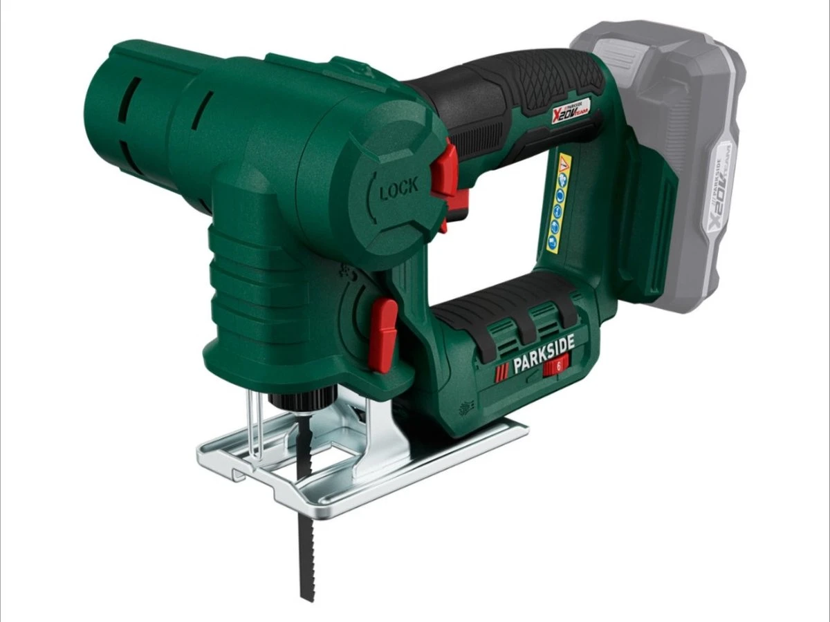 PARKSIDE® Combiapparaat Accu- Decoupeerzaag / Reciprozaag 20V Zonder Accu En Lader - 2-in-1-apparaat: Precieze Zaaggeleidingen En Flexibel Zagen Met Verstelbare Zaagkop 15 PARKSIDE® Combiapparaat Accu- Decoupeerzaag / Reciprozaag 20V Zonder Accu En Lader - 2-in-1-apparaat: Precieze Zaaggeleidingen En Flexibel Zagen Met Verstelbare Zaagkop - Afbeelding 13