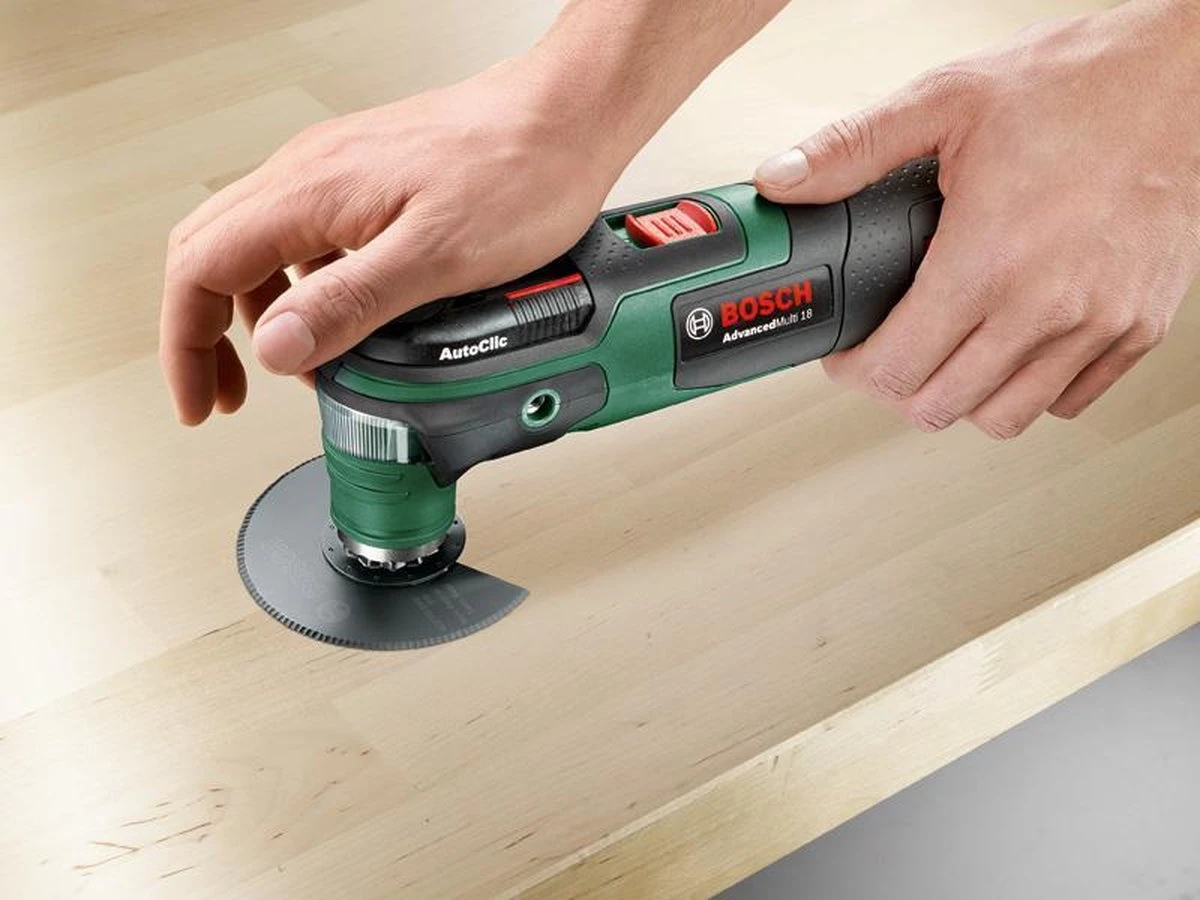 Bosch AdvancedMulti 18 Multitool - Met Koffer - Met 1x 18 V Accu En Lader 10 Bosch AdvancedMulti 18 Multitool - Met Koffer - Met 1x 18 V Accu En Lader - Afbeelding 8