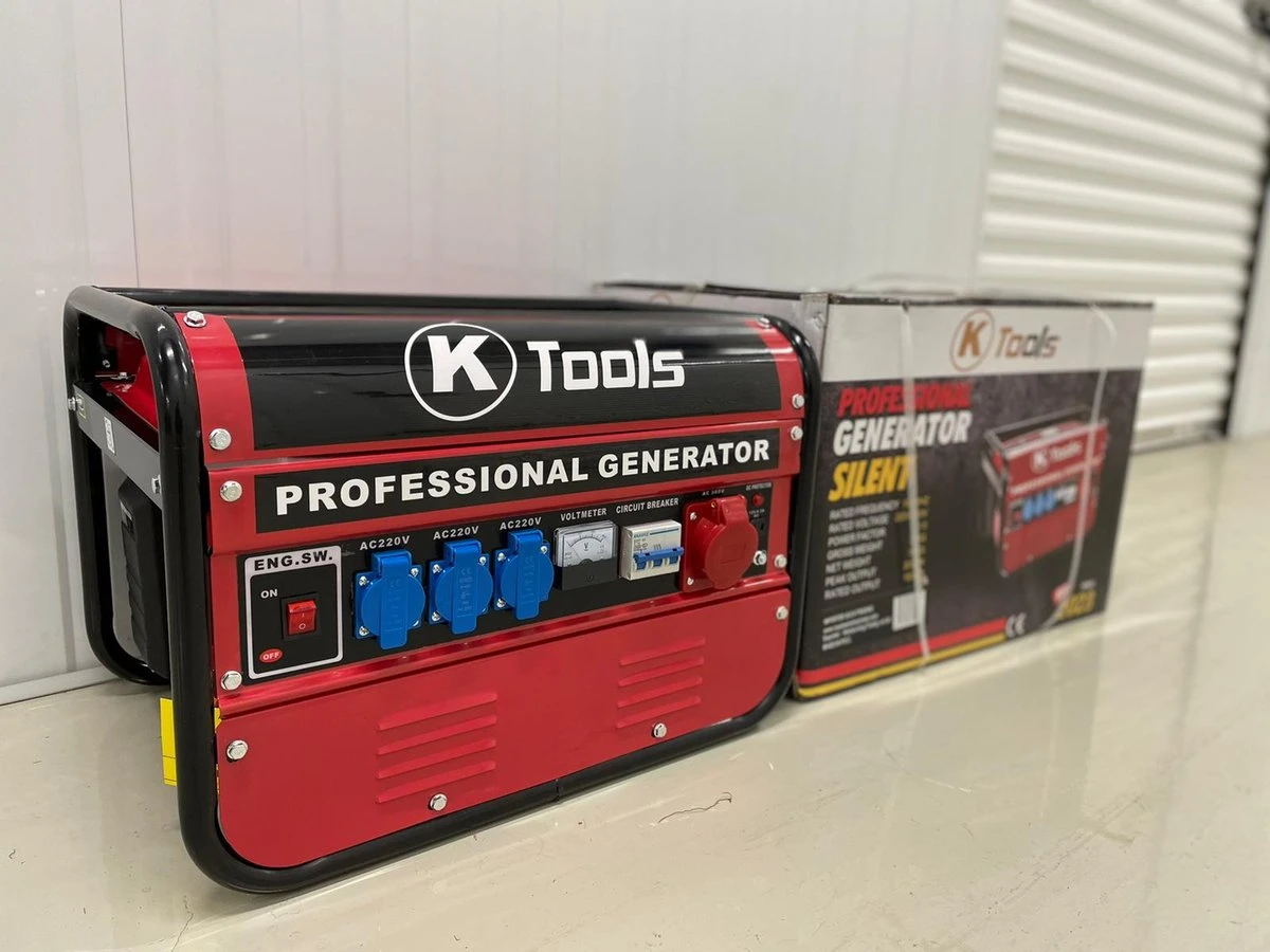 Ks Tools Generator - Professionele Generator - Stroomaggregaat - 220/380V - 15L - Aggregaat - Noodvoorziening - SPECIALE UITGAVEN 11 Ks Tools Generator - Professionele Generator - Stroomaggregaat - 220/380V - 15L - Aggregaat - Noodvoorziening - SPECIALE UITGAVEN - Afbeelding 9