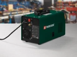 PARKSIDE Multifunctioneel Lasapparaat - Geschikt Voor 4 Lasmethoden: MMA (staafelektroden), Massieve Draad, MIG (inert Gas) En WIG (wolfraam-inert Gas) - MMA-lasstroom: 30-140 A - MIG-lasstroom: 50-160 A - WIG-lasstroom: 30-200 A - 4 Lasprocessen -Makita Winkel 1200x900 86