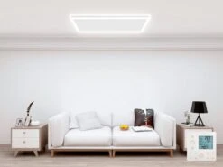 Infrarood Verwarming Plafond Met Verlichting - 370W - 128x63x3.3cm - Infrarood Verwarmingspaneel - Inclusief Thermostaat - Dimbaar -Makita Winkel 1200x901 45