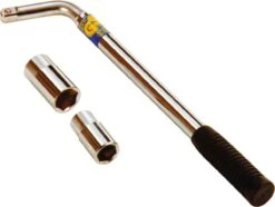 Carpoint Telescopische Wielmoersleutel Voor 17/19/21/23mm | Wielmoersleutel Uitschuifbaar 360-535mm