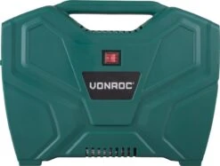 VONROC Draagbare Compressor – 1100W – 8 Bar – Olievrij – 180 L/m – Incl. 11 Accessoires -Makita Winkel 1200x908 3