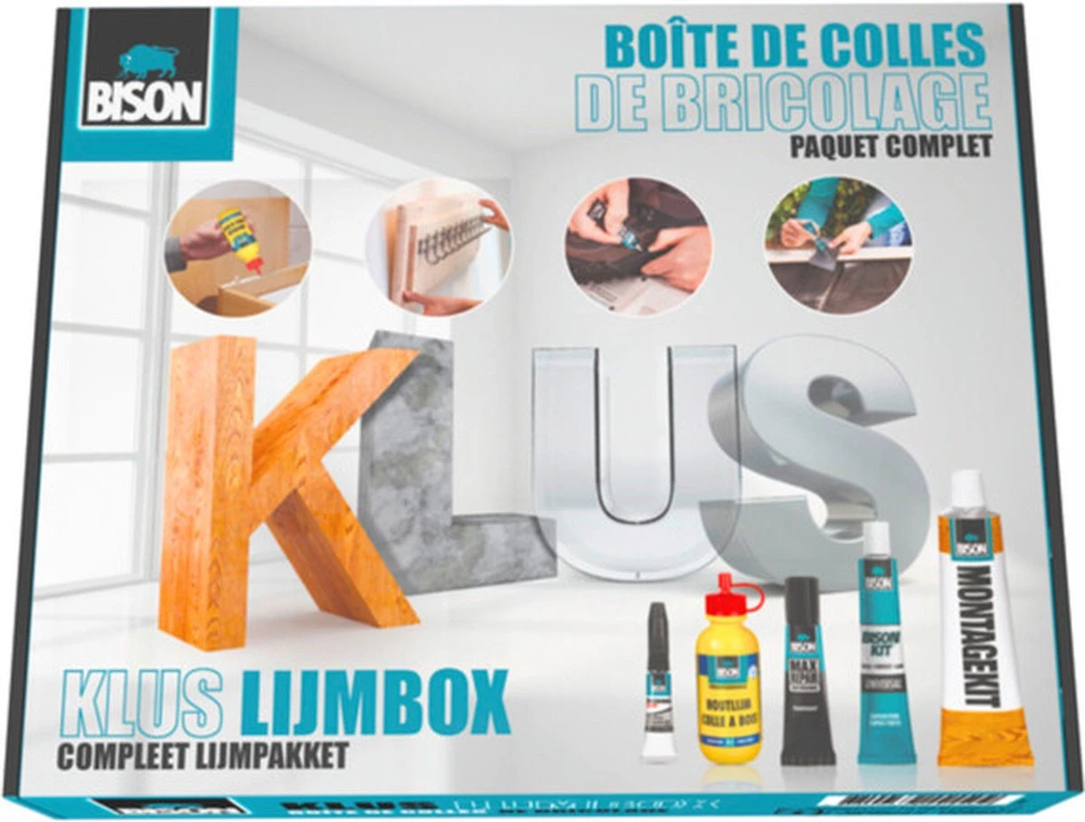 Bison Klus Lijmbox 3 Bison Klus Lijmbox