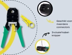 Merkloos Krimptang Voor Netwerk Kabels - RJ11, RJ12 En RJ45 Connetoren -Makita Winkel 1200x915 5