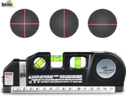 Optimus Professionele 4-in-1 Laser Waterpas - Incl. Batterij - Kruislijnlaser - Lijnlaser Waterpas - Zelfnivellerende - Rolmaat, Liniaal & Waterpas -Makita Winkel 1200x919 4