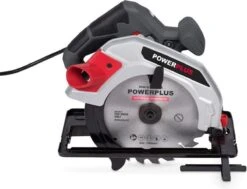 Powerplus POWESET4 Elektrische Cirkelzaag - 1200W - Zaagblad 185mm - Incl. Parallelgeleider, Stofafzuigingaansluiting, Aluminium Gereedschapskoffer En 4 Cirkelzaagbladen Hout -Makita Winkel 1200x920 2