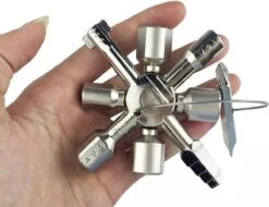 Multifunctionele Tool - Ronde - Driehoek - Vierkant Sleutel – Hand Gereedschap – Inwendig - Dubbelbaard - Halvemaan - Kruiskop - Schakelkast Sleutel - Universeel -Makita Winkel 1200x921 10