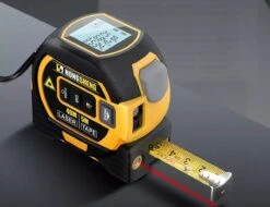 Staza - Rolmaat Multifunctionele Digitale Laser - 40M - Afstandsmeter - Elektronische Metrische Systeem - 5M Meetlint - Roestvrij - Afstandsmeters - Display - Slimme Rolmaat -Makita Winkel 1200x921 9