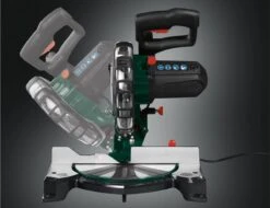 Parkside Afkortzaag En Verstekzaag 1500W - Toerental: 0 - 5000 Tpm - Verstekhoek: -45 - 45° - Traploos Kantelbare Zaagkop - Eenvoudig Te Bevestigen Stofzak - Laser Voor Verhoogde Snijprecisie - -Makita Winkel 1200x923