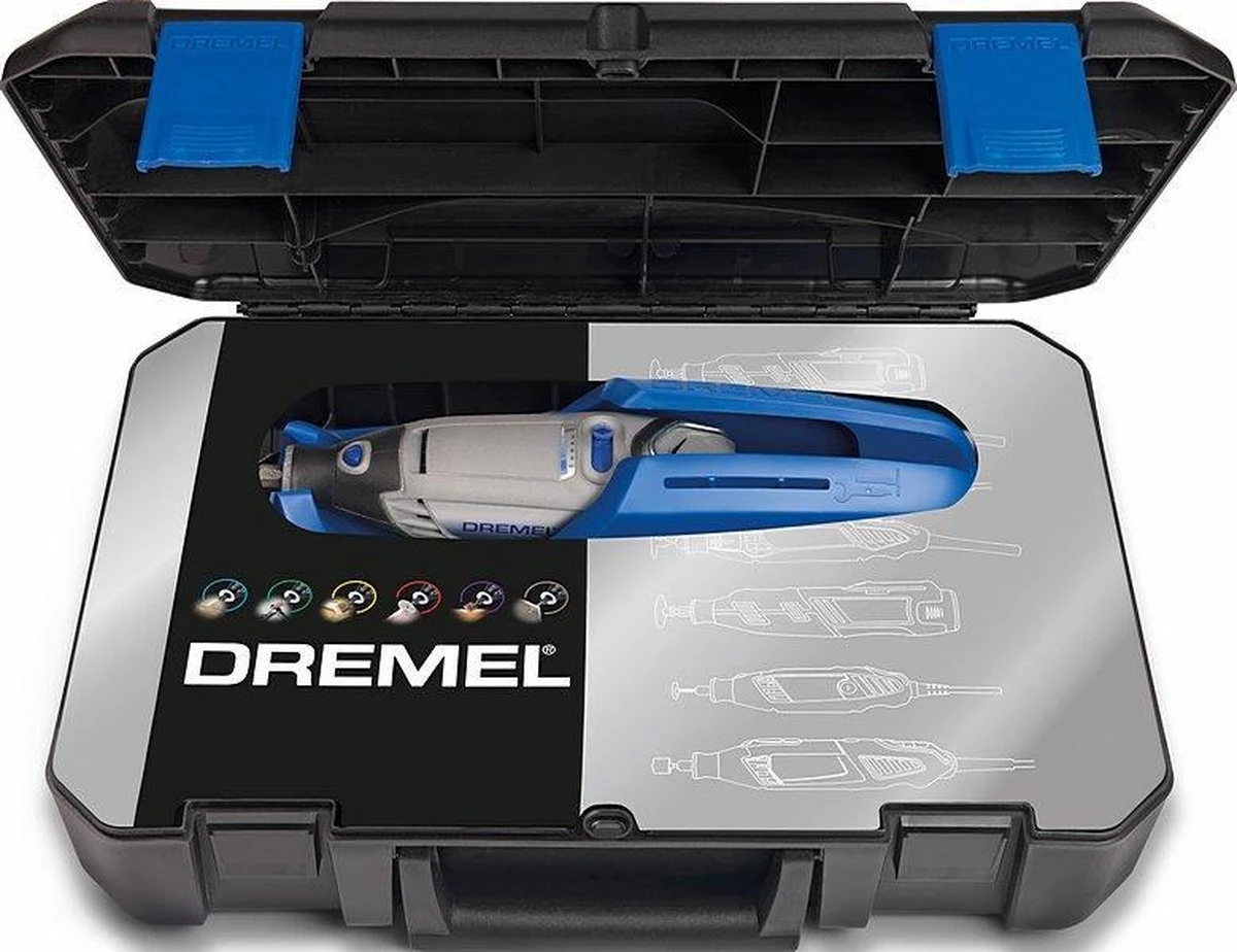 Dremel 3000 Multitool - Roterend - 130 Watt - Met 25 Accessoires En Koffer 16 Dremel 3000 Multitool - Roterend - 130 Watt - Met 25 Accessoires En Koffer - Afbeelding 14