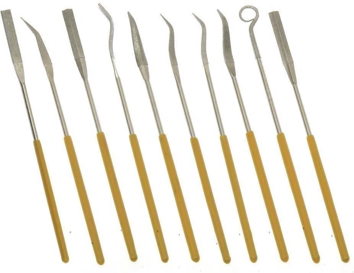 Benson Diamant Schraper Vijlset 140 Mm - 10 Delig 7 Benson Diamant Schraper Vijlset 140 Mm - 10 Delig - Afbeelding 5