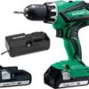 Hikoki Accuboormachine - DS18DJL WKZ 2x Accu Schroefmachine 18V 2,0Ah Hsc II - Lader - Zonder Koffer -Makita Winkel 1200x928 1