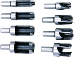 Set Proppenboren Voor Hout (8 Delig)