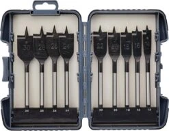 Makita Speedborenset 9-delig 1/4 ZK Vorm E - P-80802