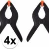 PROPLUS 4x Kunststof Lijmklemmen / Marktklemmen - 16 Cm - Veerklemmen / Marktklem -Makita Winkel 1200x934 8