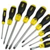 STANLEY 2-65-005 Schroevendraaierset - 10-delig - Inclusief Koffer