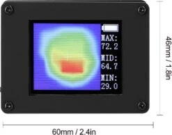 Temz® Warmtecamera - Warmte Camera - Warmtebeeldcamera - Thermal Camera - Infrarood Camera - Warmtebeeld - Thermische Camera - Warmte Camera Infrarood - Warmtemeter - Thermografiek - Temperatuur Sensoren - Zwart -Makita Winkel 1200x944 4
