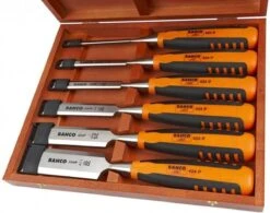 Bahco Steekbeitelset - 6-delig - Houtbeitel - Incl. Opbergkist -Makita Winkel 1200x945 12