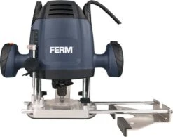 FERM Bovenfrees 1200W - 6, 8 Mm - Variabele Snelheid – Incl. 3-delige Frezenset, Kopieerring, Parallelgeleider En Passerpunt 19 FERM Bovenfrees 1200W - 6, 8 Mm - Variabele Snelheid – Incl. 3-delige Frezenset, Kopieerring, Parallelgeleider En Passerpunt -Makita Winkel 1200x945 7
