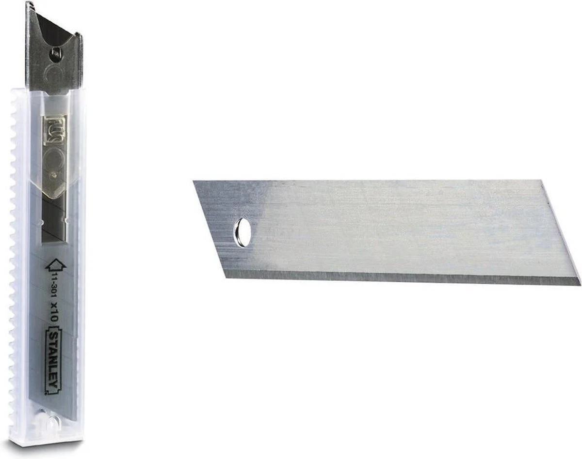 STANLEY Afbreekmesjes 18mm - 10 Stuks/dispenser 16 STANLEY Afbreekmesjes 18mm - 10 Stuks/dispenser - Afbeelding 14