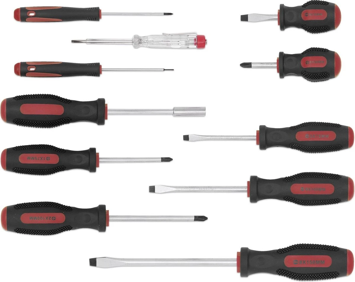 Kreator KRT951002 Gereedschapskoffer - 109 Delig - 45,6 X 13,8 X 34 Cm 6 Kreator KRT951002 Gereedschapskoffer - 109 Delig - 45,6 X 13,8 X 34 Cm - Afbeelding 4