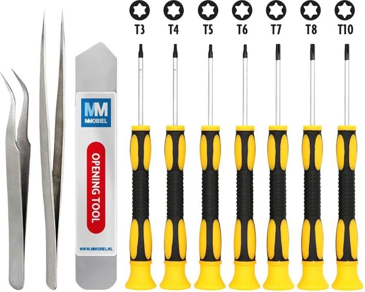 MMobiel 11-delige Torx Schroevendraaierset Met Precisie Tools 3 MMobiel 11-delige Torx Schroevendraaierset Met Precisie Tools