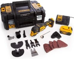DeWalt DCS355P1 18V Li-Ion Oscillerende Multitool Set | 5.0Ah Li-ion - Geleverd Met 1x Accu