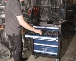 Scheppach TW1000 - Gevulde Gereedschapskar - 263-delig -Makita Winkel 1200x962 8