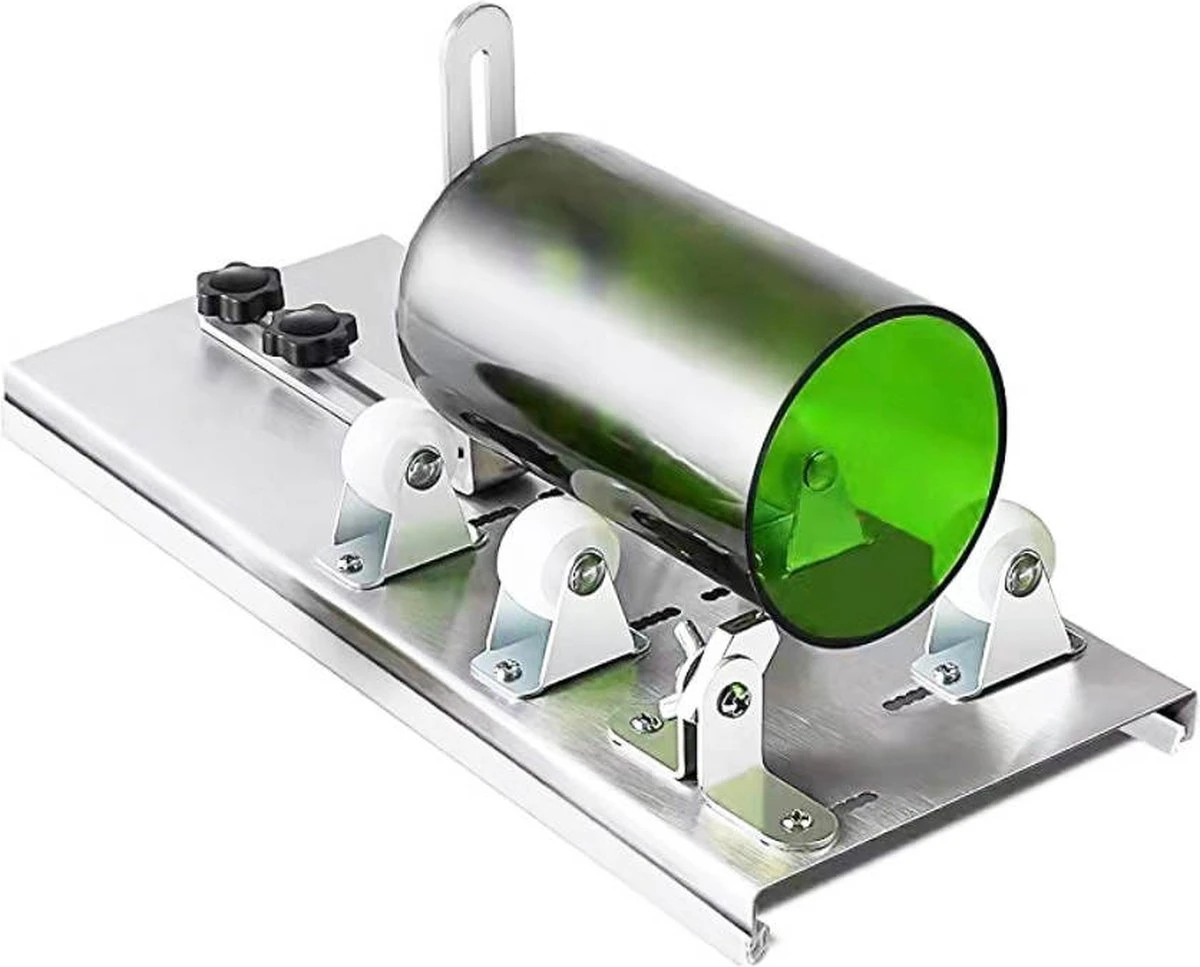 Professionele Flessnijder – 20 Delig - Flessensnijder – Glassnijder – Ronde Fles Snijder – Wijn Flessnijder - 5 Verstelbare Wielen 8 Professionele Flessnijder – 20 Delig - Flessensnijder – Glassnijder – Ronde Fles Snijder – Wijn Flessnijder - 5 Verstelbare Wielen - Afbeelding 6