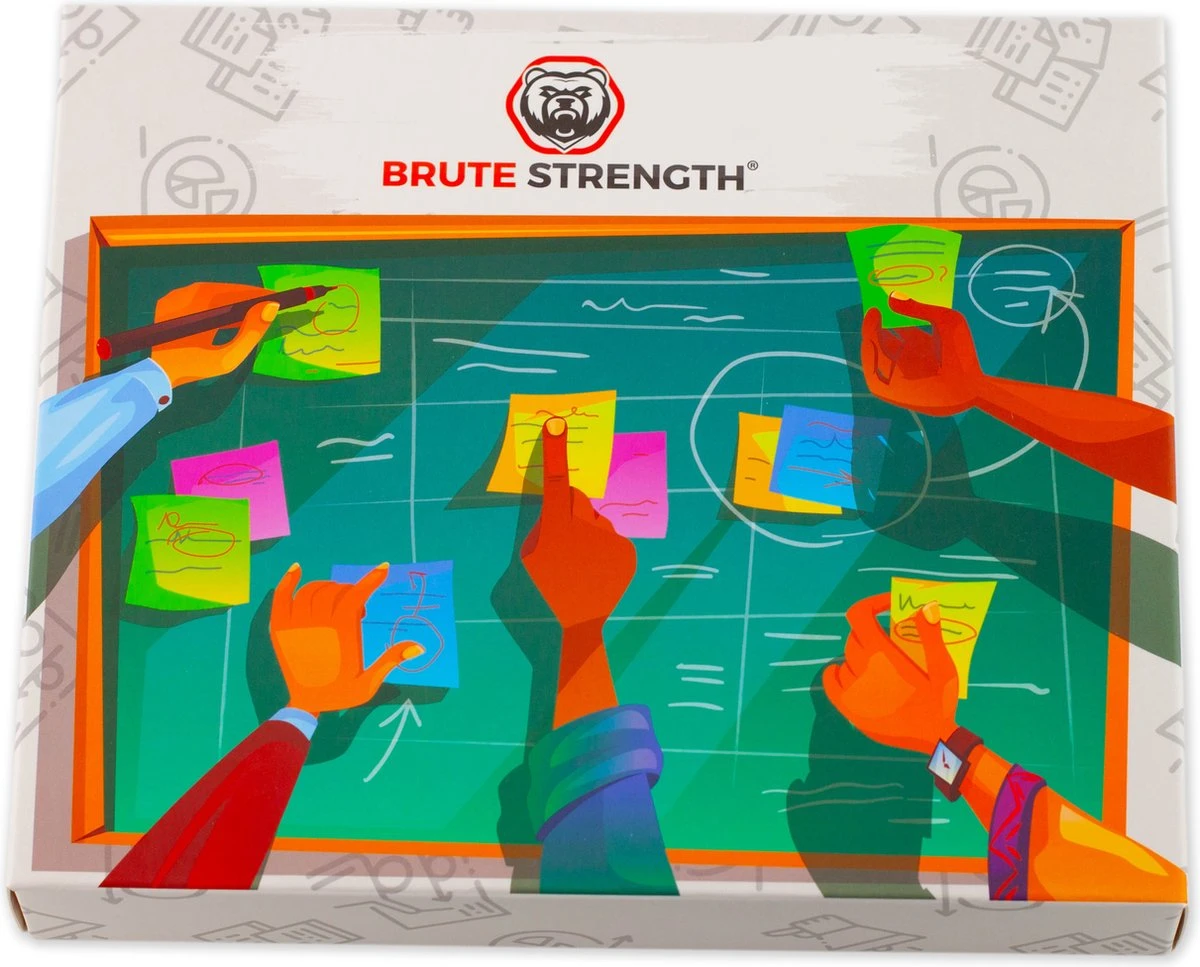 Whiteboard Scrum Magneten Met Stift - 25 Stuks - Mix - 5 Kleuren Kader - 7,5 X 7,5cm - Post It Notes Voor Magneetbord En Koelkast 6 Whiteboard Scrum Magneten Met Stift - 25 Stuks - Mix - 5 Kleuren Kader - 7,5 X 7,5cm - Post It Notes Voor Magneetbord En Koelkast - Afbeelding 4