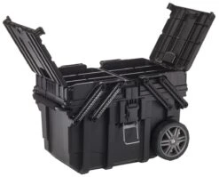 Keter Cantilever Mobile Gereedschapskoffer Job Box - 37,3x64,4x41cm - Zwart -Makita Winkel 1200x968 4