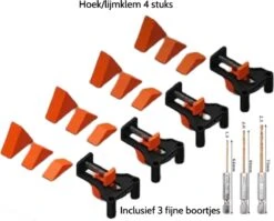 Houtklem Set 4 St 60/90/120 Graden-Lijmklem-Haakse Klemmen-Houtgereedschap-Toolsformen-inclusief 3 Houtboortjes -Makita Winkel 1200x968 6