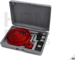 HBM- 16 Delige Gatzagenset- Gatenzaag Set - In Handig Koffertje -Makita Winkel 1200x969