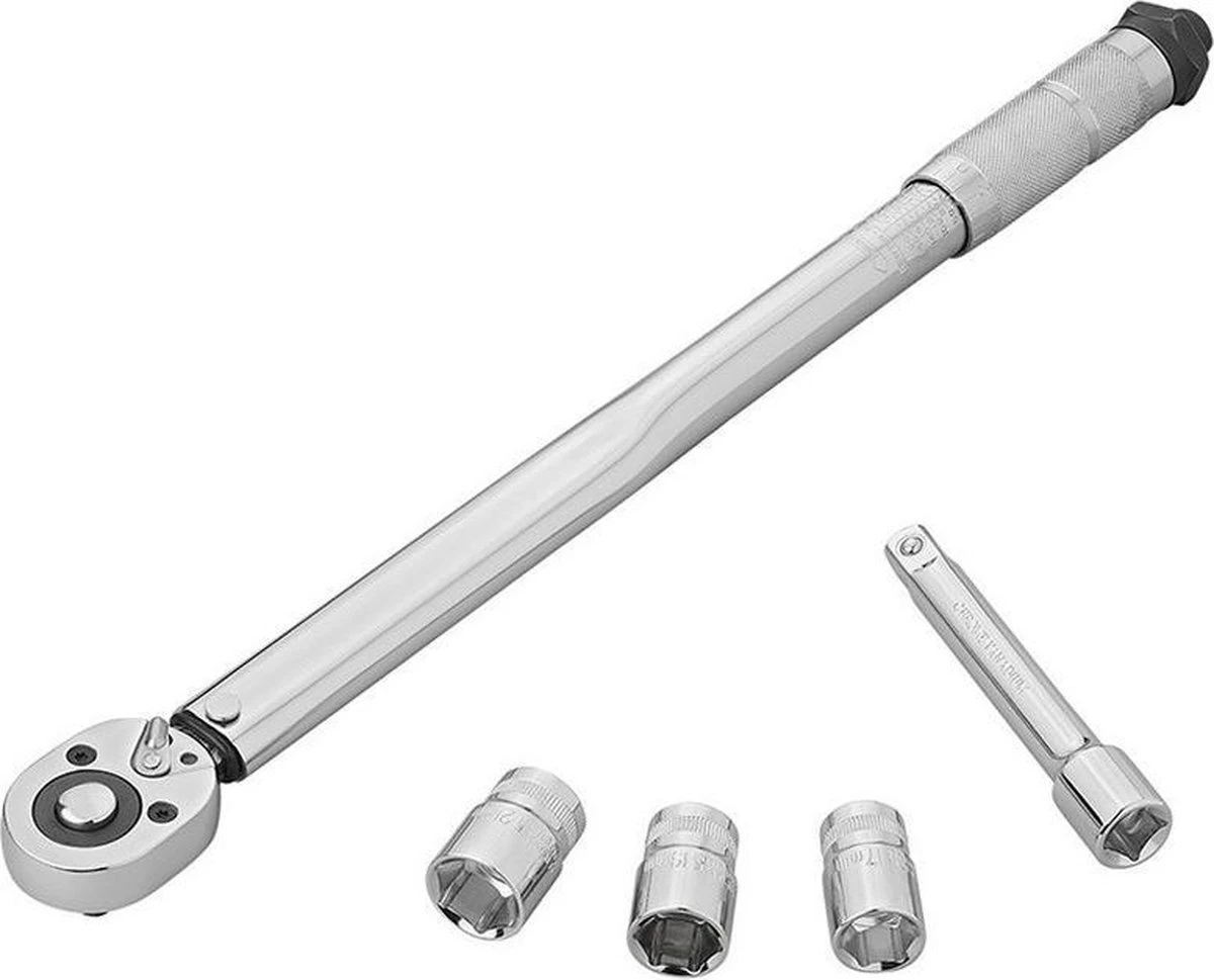 PROPLUS Draaimomentsleutel In Koffer Met 3 Doppen - Draaimomentsleutel/Dynamometrische Sleutel - Auto Gereedschap 3 PROPLUS Draaimomentsleutel In Koffer Met 3 Doppen - Draaimomentsleutel/Dynamometrische Sleutel - Auto Gereedschap