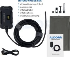 ALDORR Tools - Inspectiecamera 10M - Android/IOS - IP68 Waterdicht - 1080P HD - Endoscoop - Inspecteren Met Telefoon 15 ALDORR Tools - Inspectiecamera 10M - Android/IOS - IP68 Waterdicht - 1080P HD - Endoscoop - Inspecteren Met Telefoon -Makita Winkel 1200x970 14