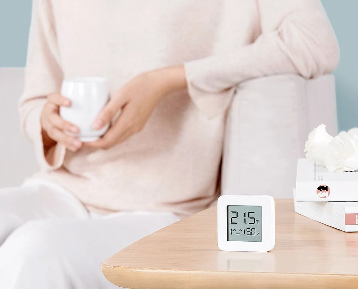 Xiaomi Mi - Temperatuurmeter En Vochtmeter - Wit 13 Xiaomi Mi - Temperatuurmeter En Vochtmeter - Wit - Afbeelding 11