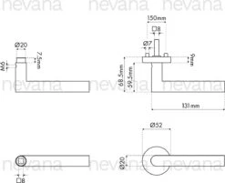Deurklink - Deurbeslag - Deurkruk - Voor Binnen En Buiten - Zwart - RVS -Makita Winkel 1200x975 10