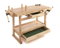 Westfalia Werkbank HB2 1220 X 495 X 840 Mm -Makita Winkel 1200x976 10