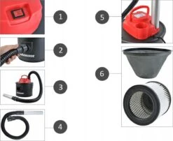 Kaminer - Aszuiger - 10L - 800W 12 Kaminer - Aszuiger - 10L - 800W -Makita Winkel 1200x980 2