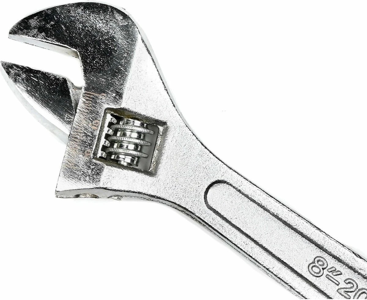 Benson Baco Verstelbare Moersleutel 8" - 20 Cm 3 Benson Baco Verstelbare Moersleutel 8" - 20 Cm