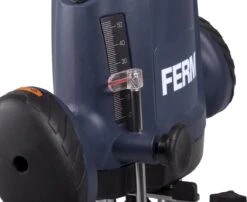 FERM Bovenfrees 1200W - 6, 8 Mm - Variabele Snelheid – Incl. 3-delige Frezenset, Kopieerring, Parallelgeleider En Passerpunt 15 FERM Bovenfrees 1200W - 6, 8 Mm - Variabele Snelheid – Incl. 3-delige Frezenset, Kopieerring, Parallelgeleider En Passerpunt -Makita Winkel 1200x983 4