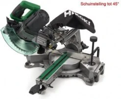 HiKOKI C8FSHGWAZ Afkortzaag - 1100W - 216 X 30mm -Makita Winkel 1200x985 4