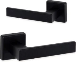 Zwarte Deurklink Set "Eliot" - Mat Zwart - Met Terugslagveer - Incl. Bevestigingsmateriaal -Makita Winkel 1200x988 9