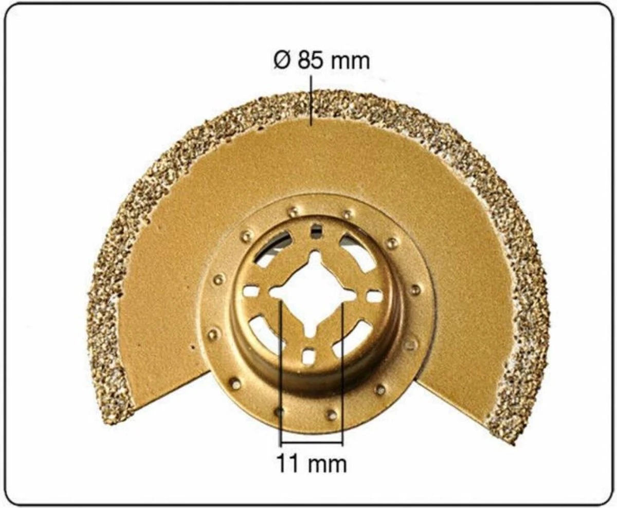 Zaagblad 85 Mm Multi-Tool Voor Steen En Tegels 5 Zaagblad 85 Mm Multi-Tool Voor Steen En Tegels - Afbeelding 3