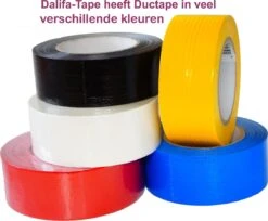 Merkloos Ducttape Rol - Wit - 50mm X 50 Meter - Olie- En Waterbestendig - Witte Duct Tape - Duck Tape - Klus & Reparatie Benodigdheden 7 Merkloos Ducttape Rol - Wit - 50mm X 50 Meter - Olie- En Waterbestendig - Witte Duct Tape - Duck Tape - Klus & Reparatie Benodigdheden -Makita Winkel 1200x993 12