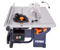 FERM Zaagtafel 800W – Incl. Ø200mm 24T Zaagblad, Verstekgeleider, Parallelgeleider, Duwstok En Stofzuigaansluiting -Makita Winkel 1200x994