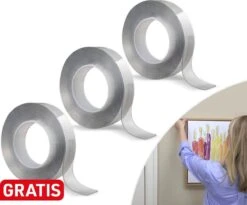 Hammersmith Monster Tape Nanotape - Dubbelzijdig Tape Met Nano-Grip-Technologie - Verwijdering Zonder Resten - 3 St. -Makita Winkel 1200x996 5